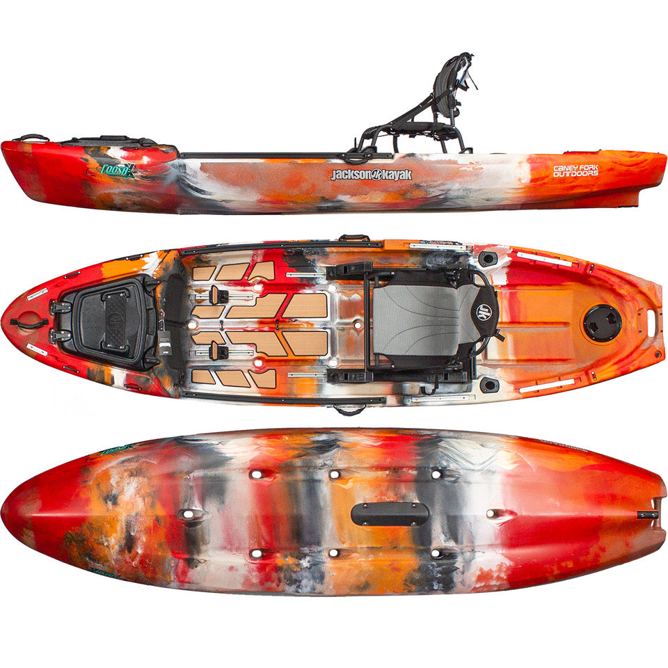 カープフィッシング、鯉釣り　Okuma Longbow XT 3台セット Jackson Kayak Coosa X Fishing Sit On Top Kayak – Caney Fork Outdoors