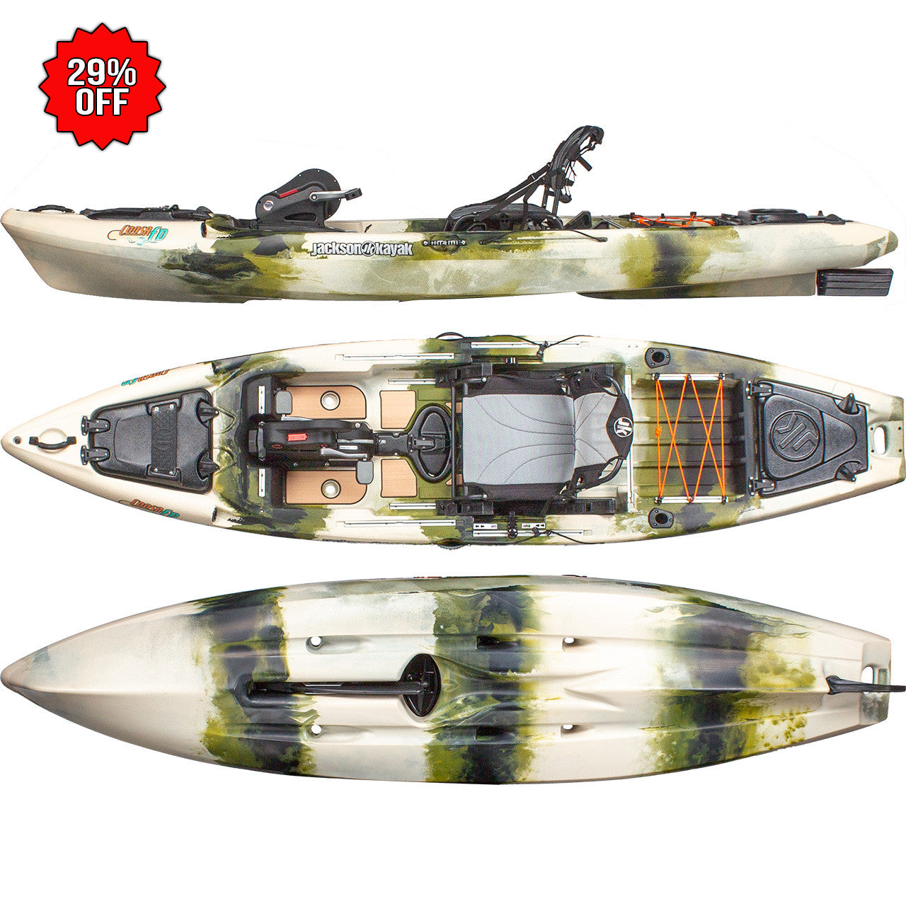 Jackson Kayak Coosa FD Review: Master the Shallows with Flex Drive