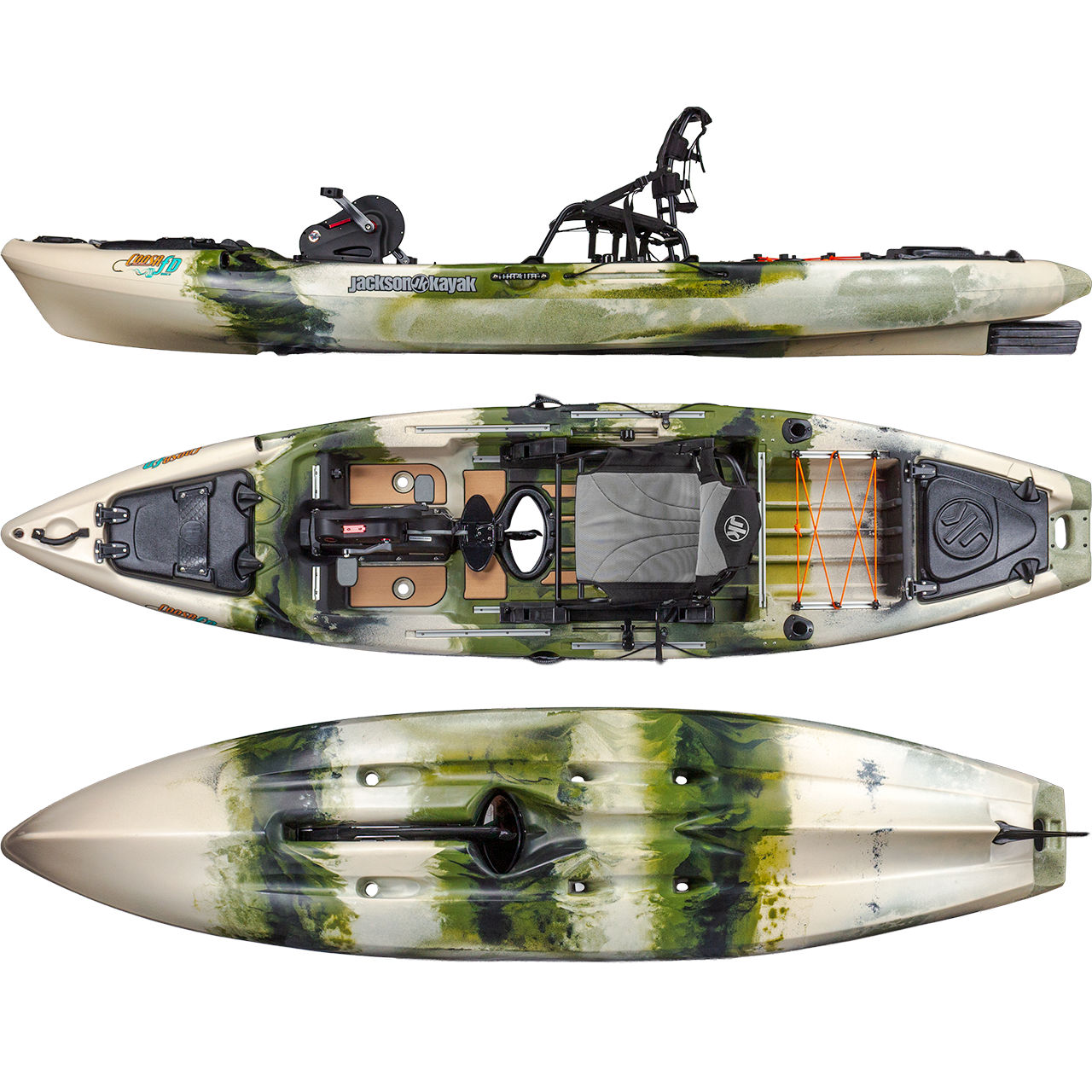 Jackson Coosa FD pedal fishing kayak