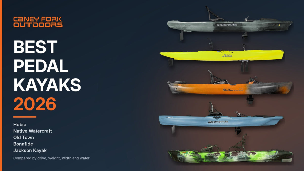 Best Pedal Kayaks 2026: Hobie, Native, Old Town, Bonafide and Jackson Compared