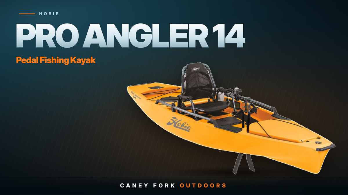 Hobie Pro Angler 14 pedal fishing kayak