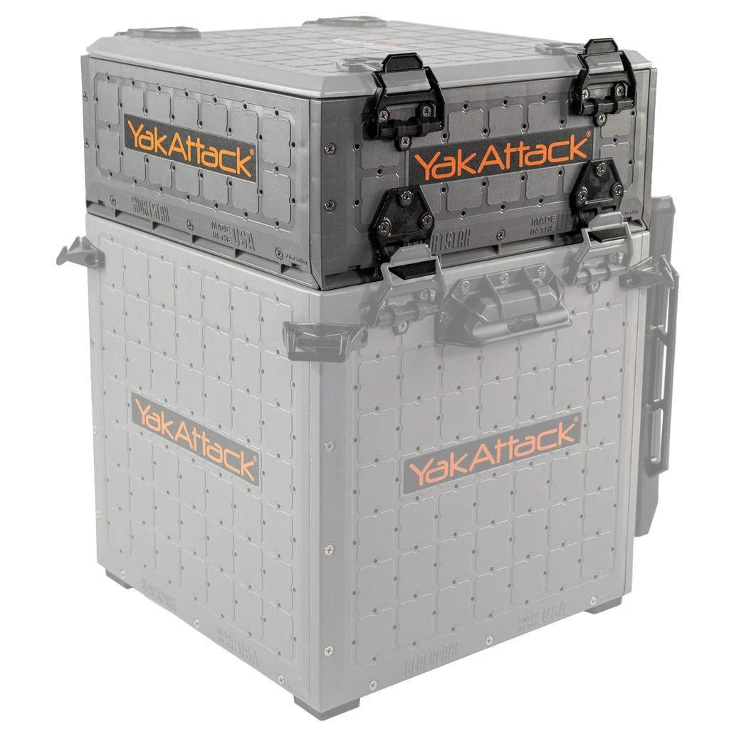 YakAttack ShortStak Upgrade Kit for BlackPak Pro, 13x13, Battleship Grey