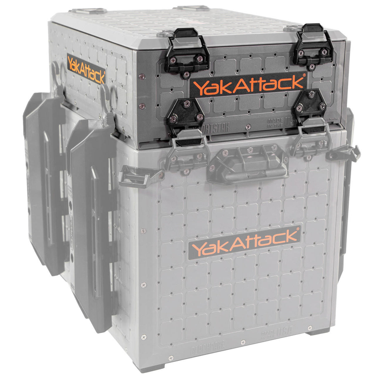 YakAttack ShortStak Upgrade Kit for BlackPak Pro, 13x16, Battleship Grey