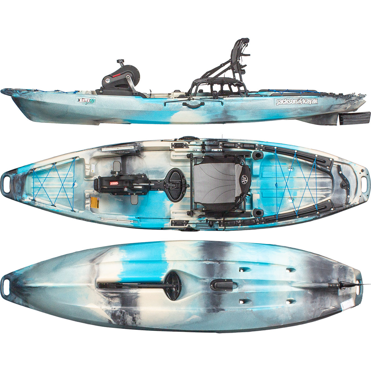 Jackson Kayak Bite FD Fishing Sit On Top Pedal Kayak – Caney Fork 