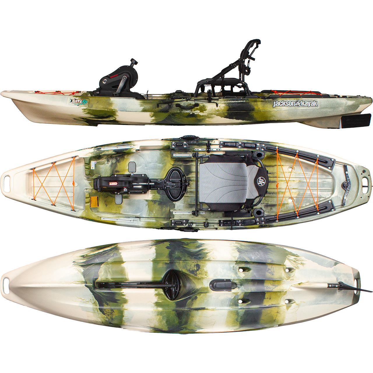 fishing kayak pedal drive Jackson Kayak Bite FD Fishing Sit On Top Pedal Kayak – Caney Fork Outdoors