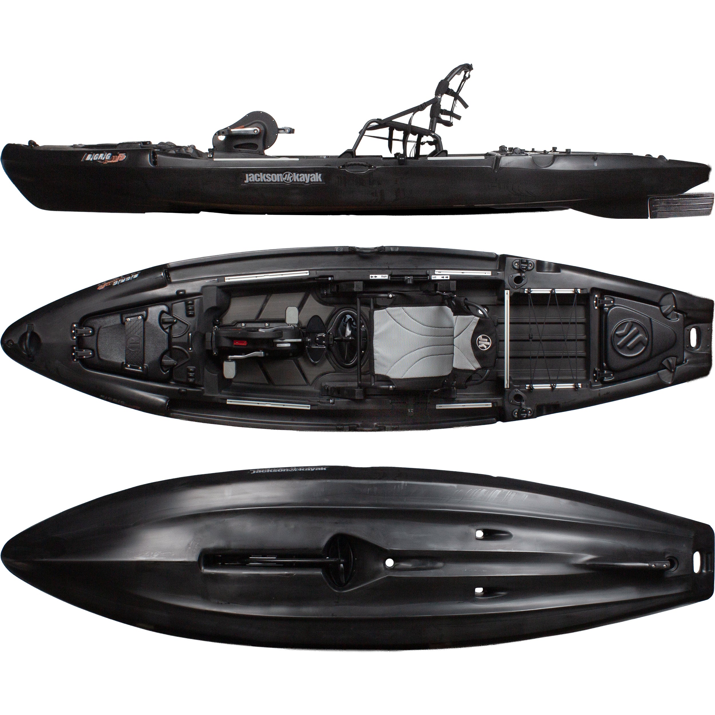 Jackson Big Rig FD Sit On Top Fishing Kayak - Pedal Kayak – Caney