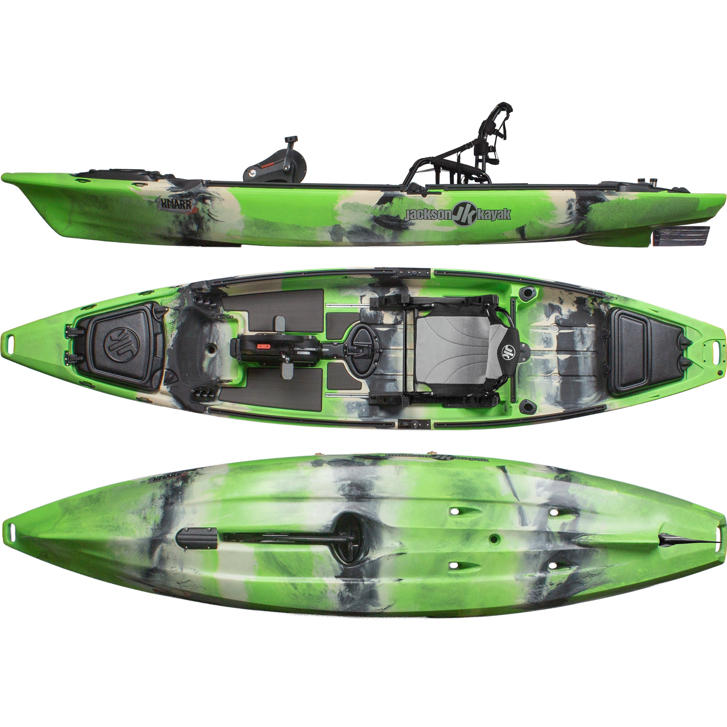 Jackson Kayak Knarr FD Sit On Top Fishing Kayak – Caney Fork Outdoors