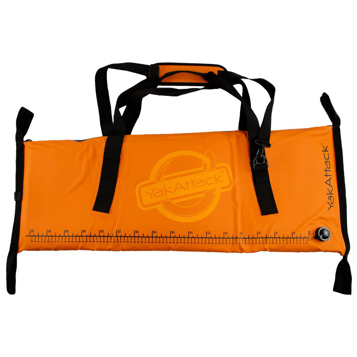 YakAttack 38x13 Insulated Fish Cooler Bag with Drain Plug, Orange