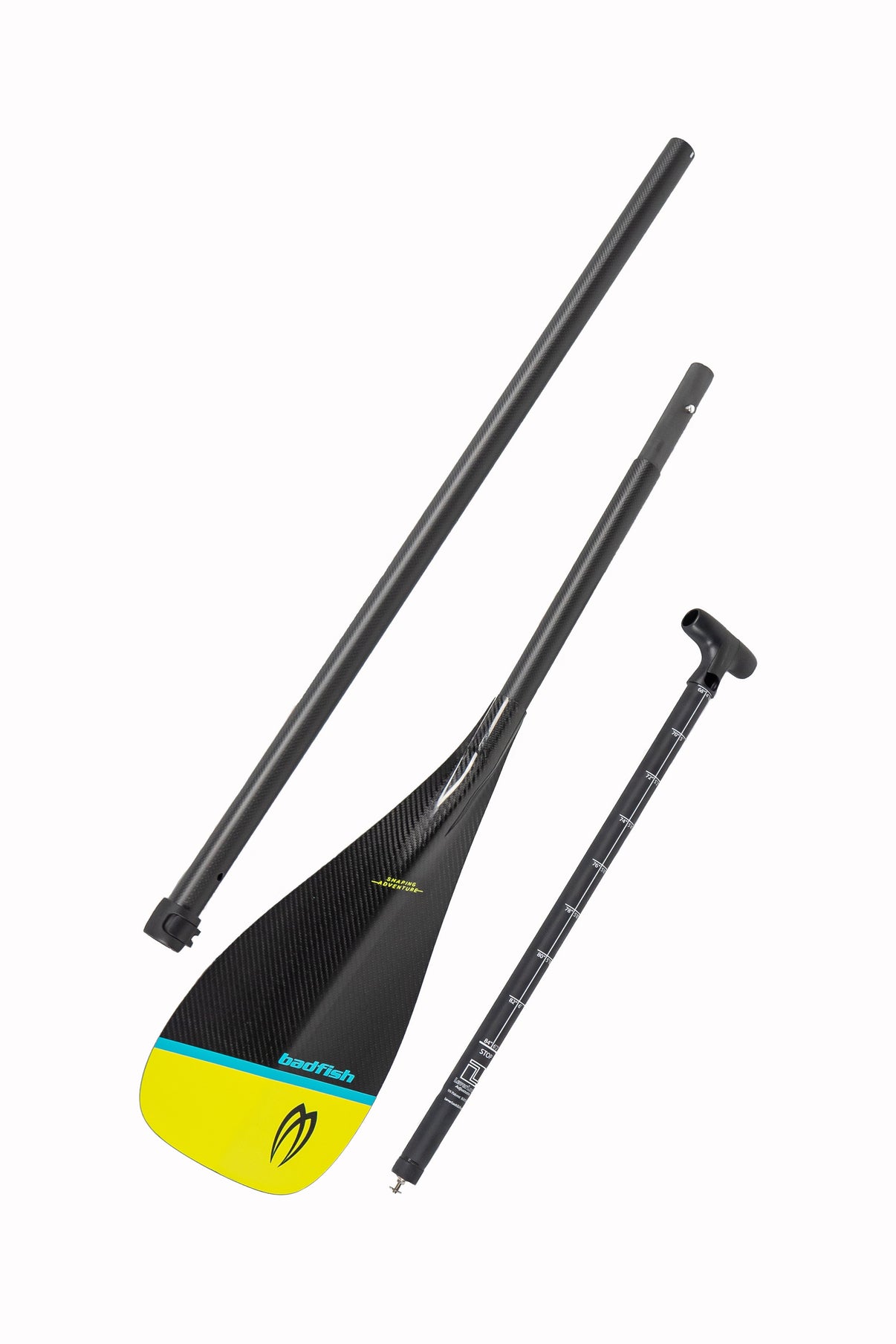 Badfish Carbon Performance Travel Paddle, 3-piece