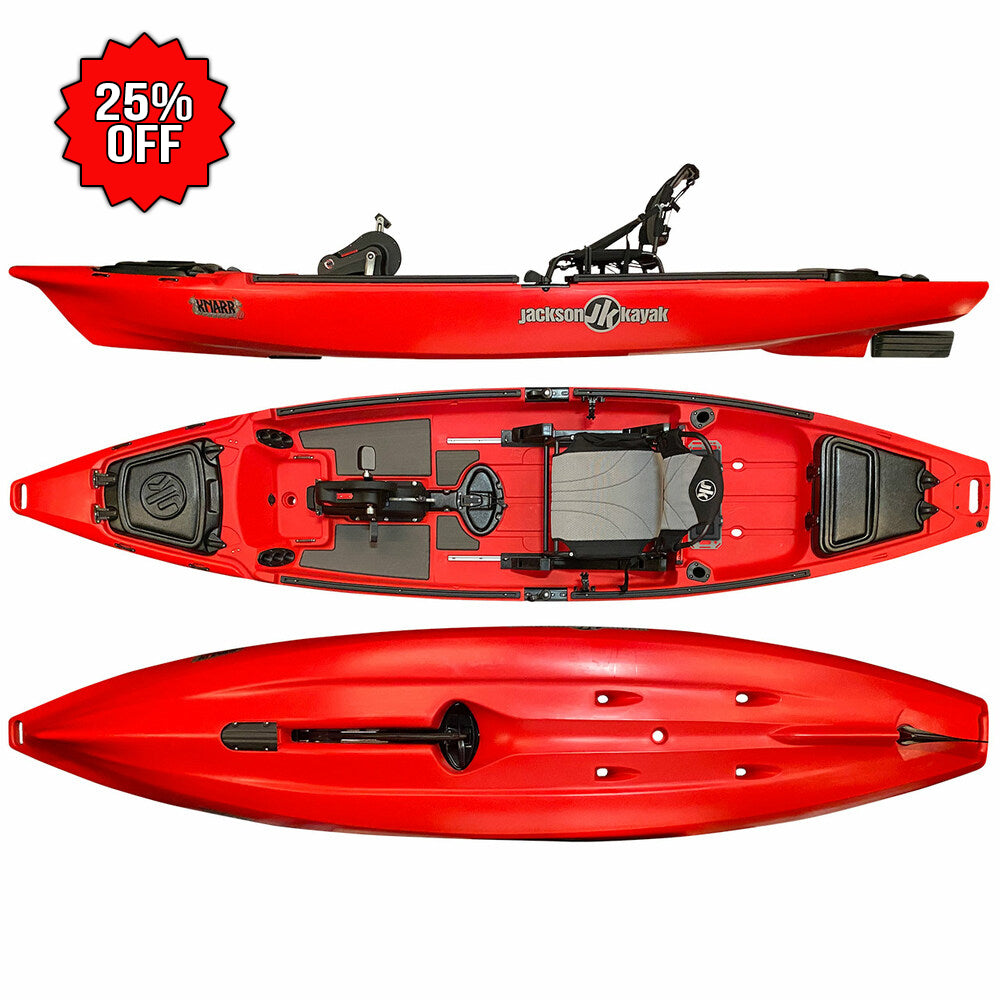 キングファイヤーなど Jackson Kayak | Knarr FD 13'9 Pedal Drive Fishing Kayak - 4Corners