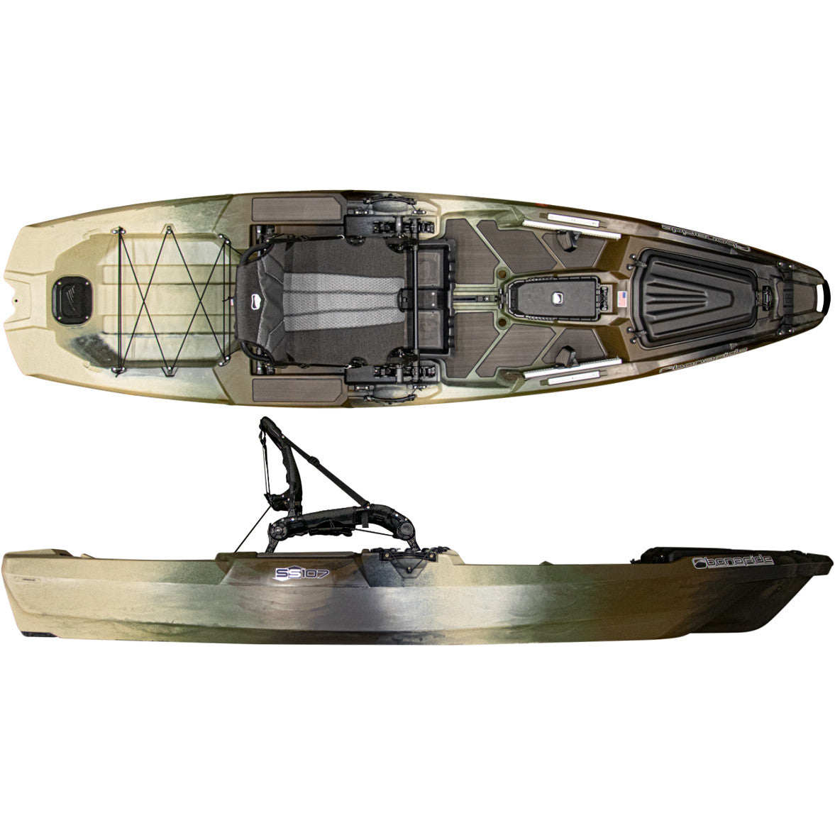 Bonafide SS107 Hardshell Kayak Camo