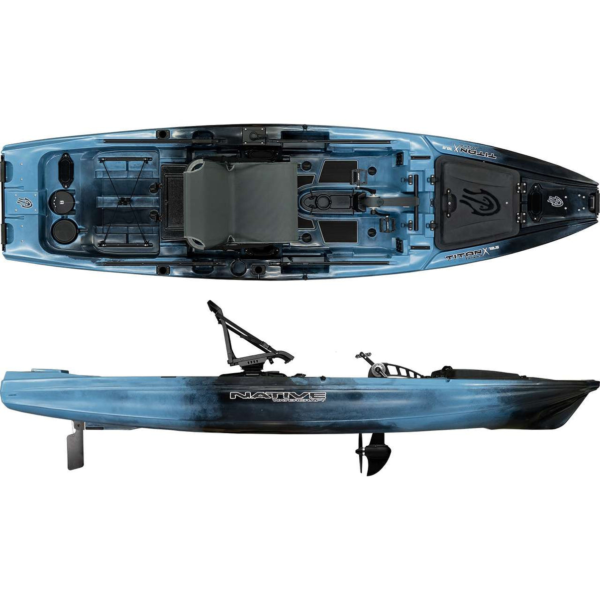 pedal titan Native Watercraft Titan X Propel 12.5 Kayak(Wavestrike)
