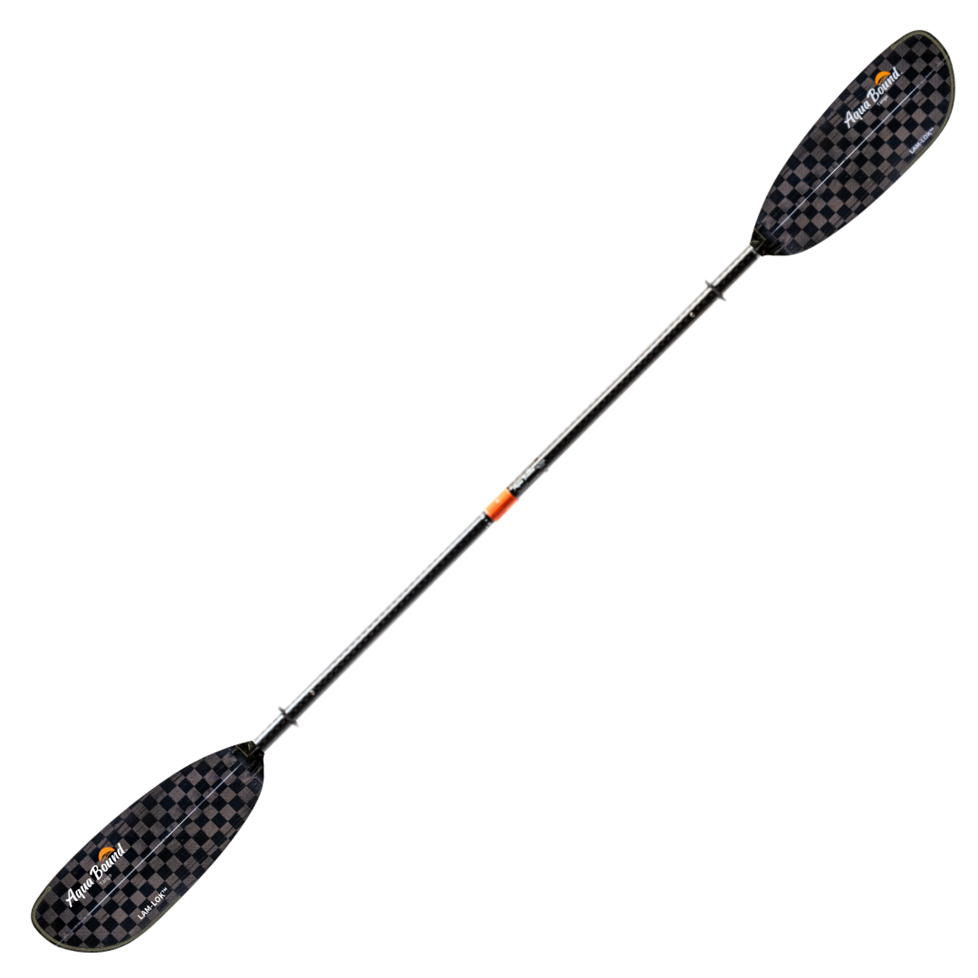 Aqua Bound Tango Carbon 2-Piece Posi-Lok Straight Shaft Kayak Paddle, full paddle