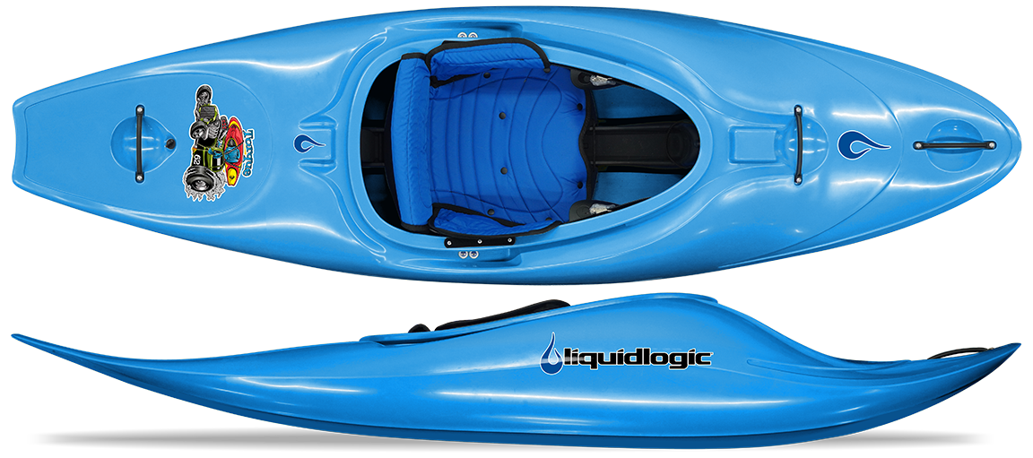 Liquidlogic Torque 62 Whitewater Kayak, Tidebreak