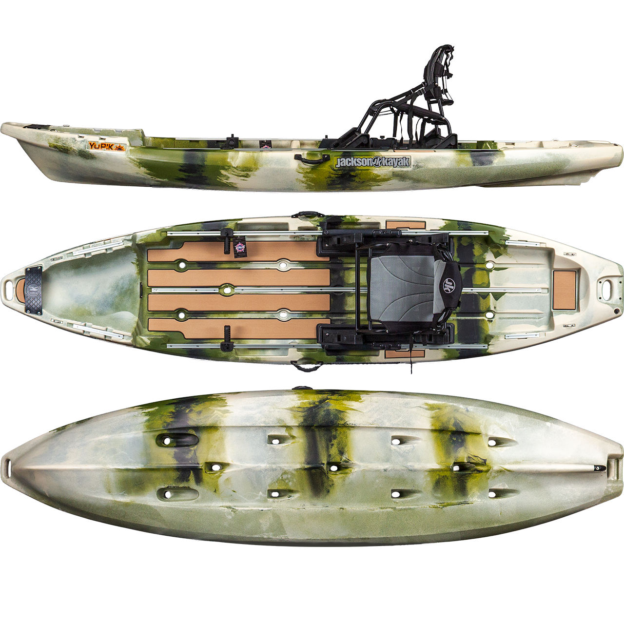 Jackson Kayak Yupik Fishing Sit On Top Kayak – Caney Fork Outdoors