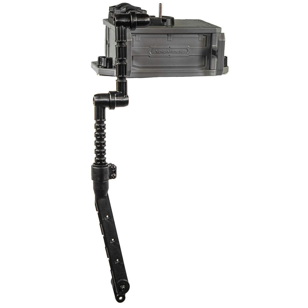 CellBlok Battery Box Battleship Grey and SwitchBlade Transducer Arm Combo (1)