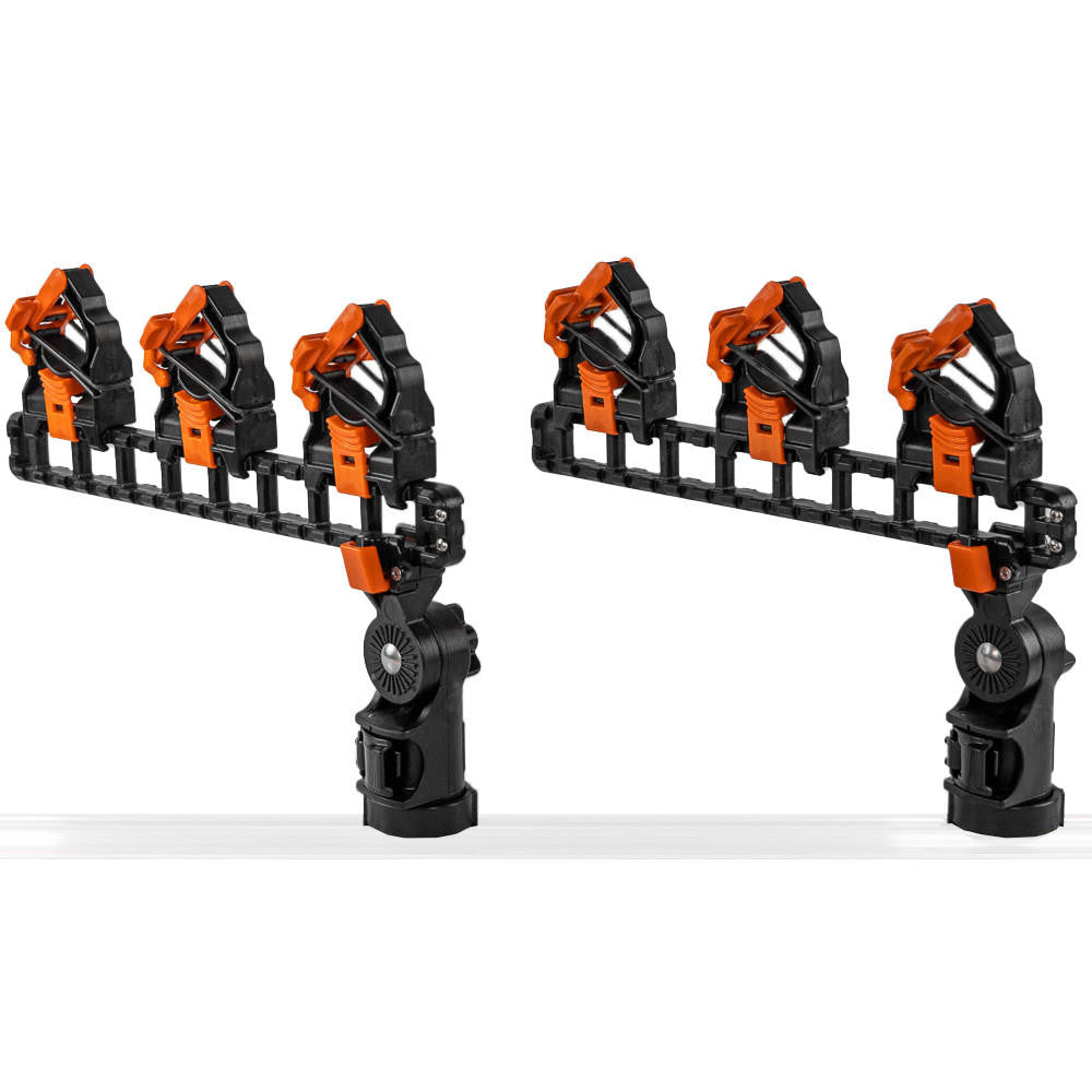 SideStage Pro Rod Rack with LockNLoad Mounting System side by side