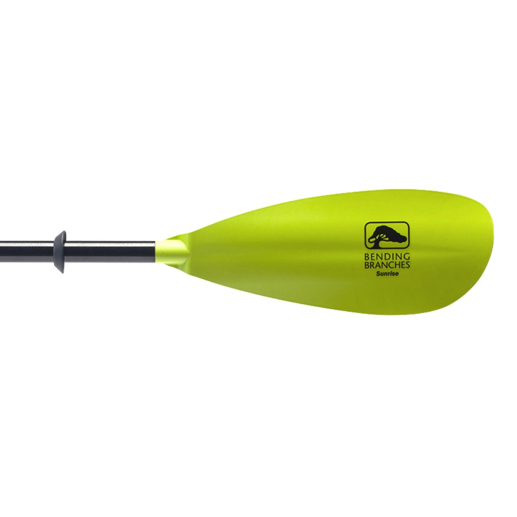 Bending Branches Sunrise Glass paddle blade, Green