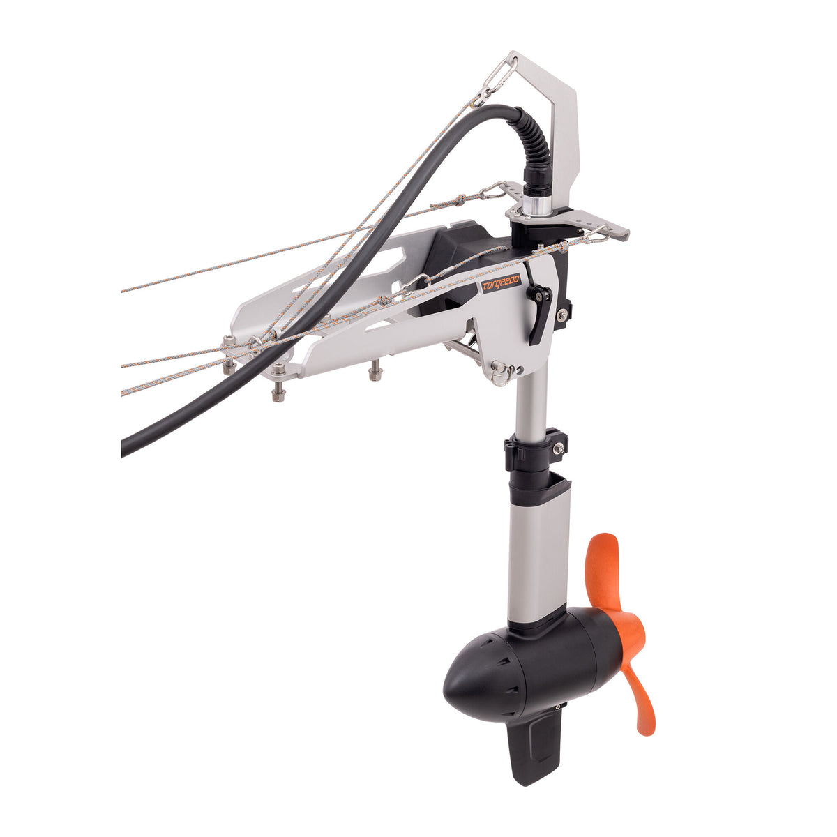Torqeedo Travel Ultralight motor with the kayak mounting arm